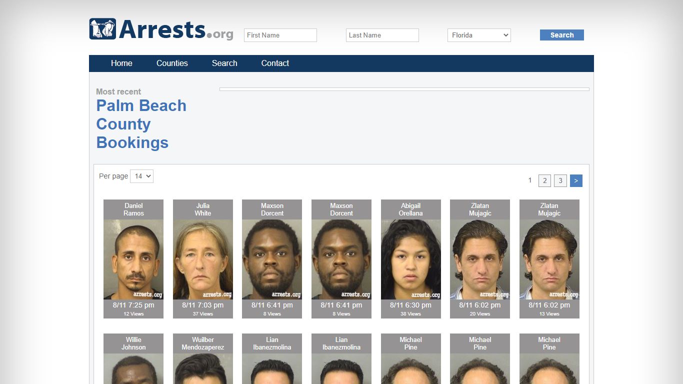 Palm Beach County Arrests and Inmate Search